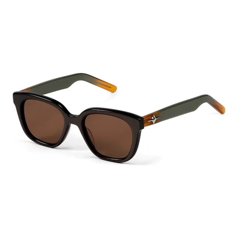 BOELEO Plate Frame Oval Sunglasses Unisex-1