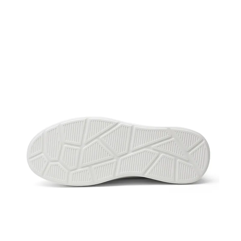 CROWN Low Top Skateboard Shoes Men's White One Yard Larger-4
