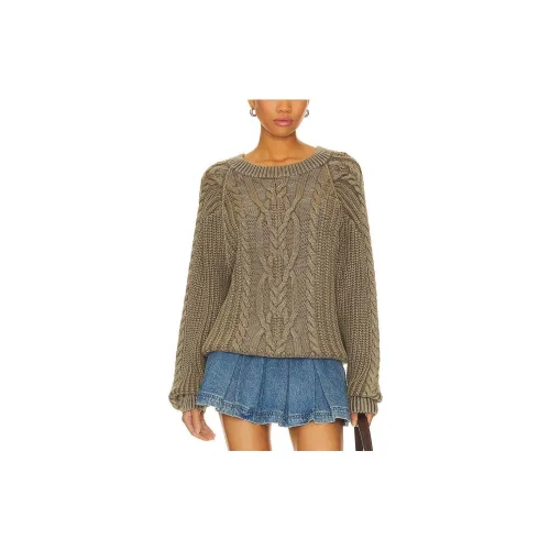 FREE PEOPLE Sweaters Women's Olive Green