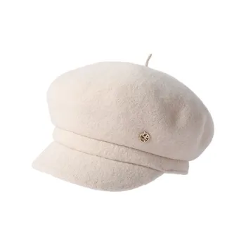 LE TISSERAND 100% Sheep Wool Berets Women's
