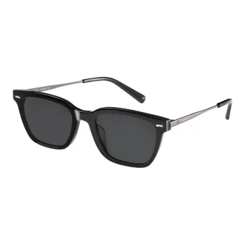 MUJOSH MAO Series Square Slim Frame Plate Outdoor Polarized Sunglasses Unisex