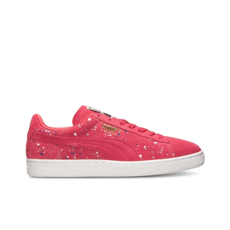 PUMA Suede Classic Splatter Teaberry Red-1