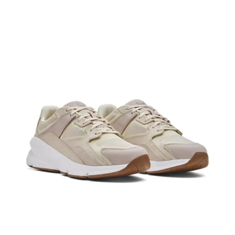 Under Armour Cushioning Breathable Low Top Casual Shoes Unisex Ecru-2