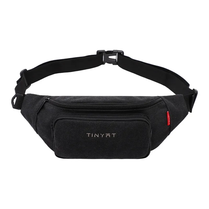 TINYAT Polyester Sling Bag Regular Unisex Black/Blue/Brown/Gray-1