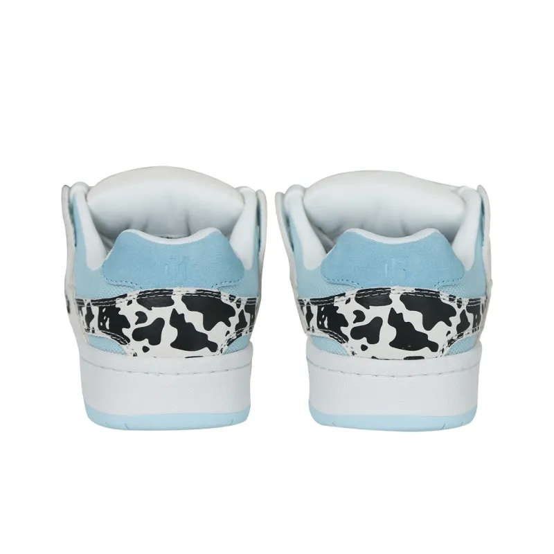 Ollieskate Low Top Skateboard Shoes Unisex Blue-5