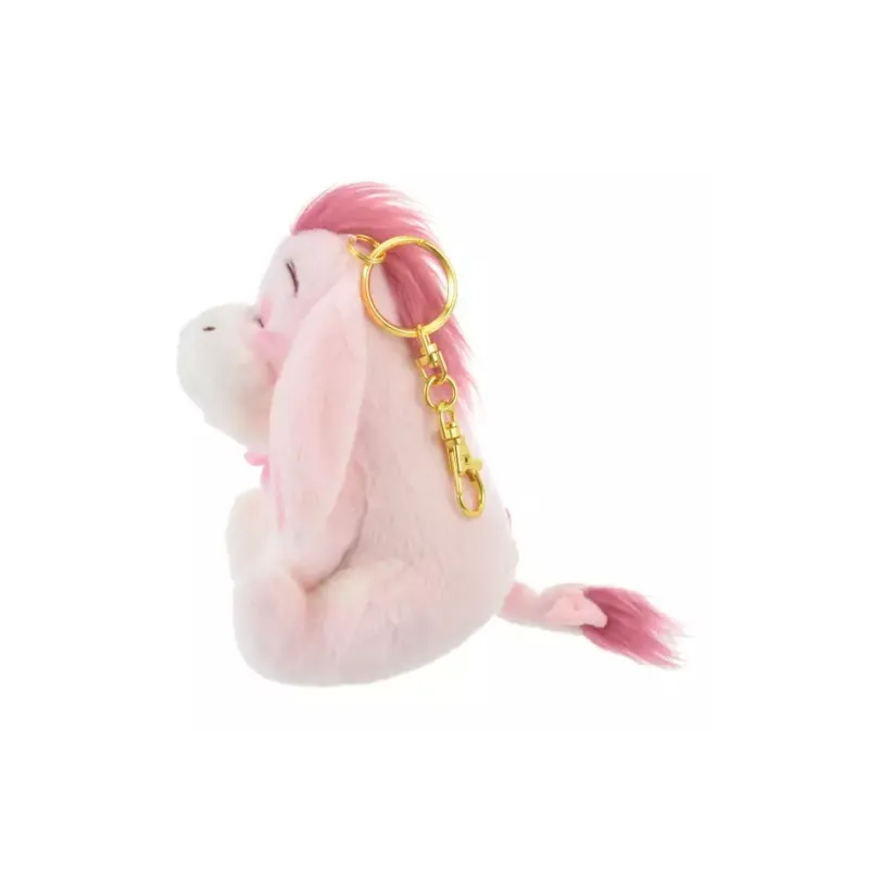 Disney Cherry Blossom Story Eeyore Keychain Dolls Plush Pendant 17cm Height-1