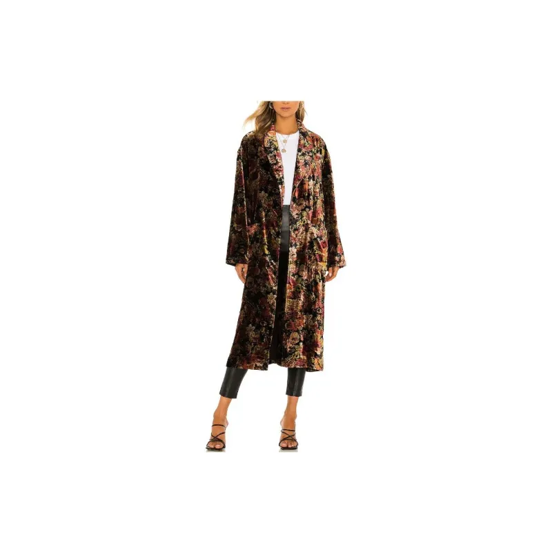 FREE PEOPLE Coats Women's Multicolor-1