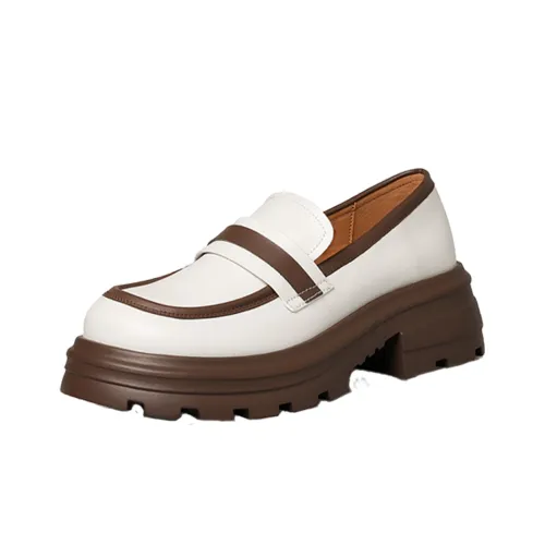 【dme】 Loafers 5.5cm Women's Beige