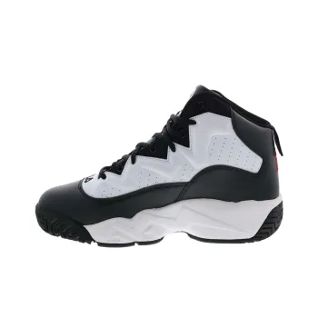 FILA Mashburn Durable Breathable High Top Casual Shoes Men's Black White