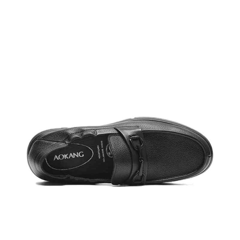 AOKANG Loafers Men Black-2