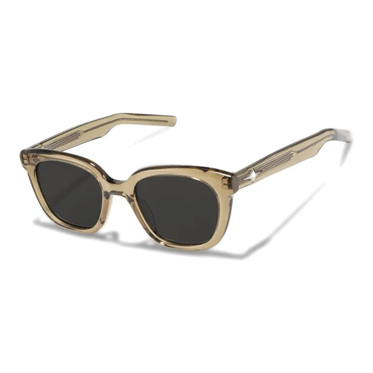 BOELEO Plate Frame Oval Sunglasses Unisex-7