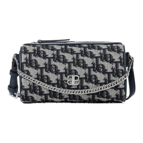 Tata Crossbody Bags Orchid Gray/Dark Green