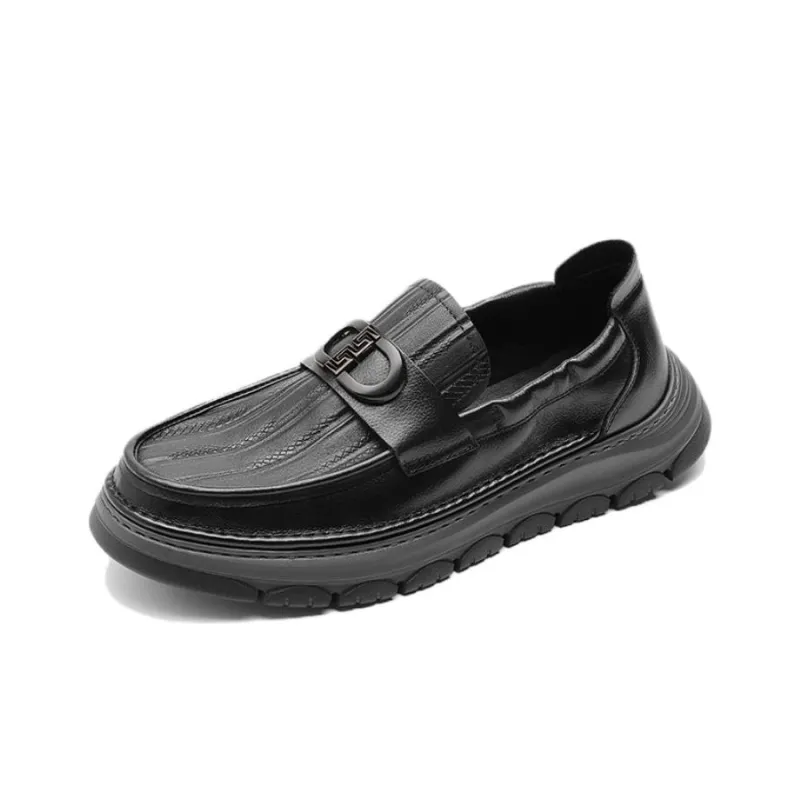 AOKANG Loafers Men Black-2