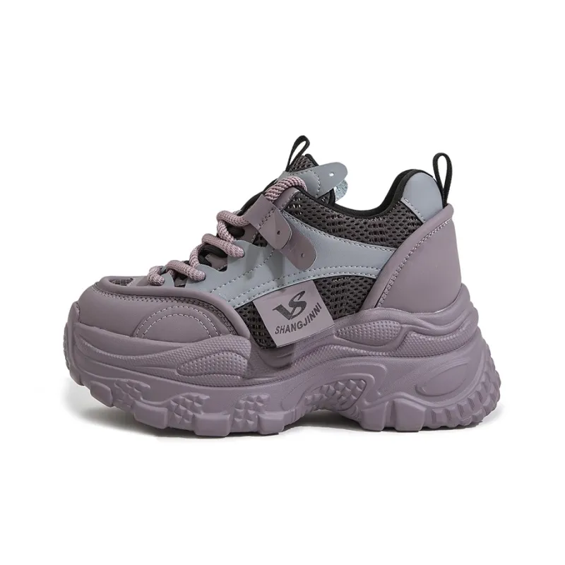 Milan Love Song Low-Top Chunky Sneakers Women's-2