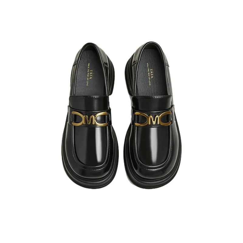 TATA Loafers Women's Solid Color-4