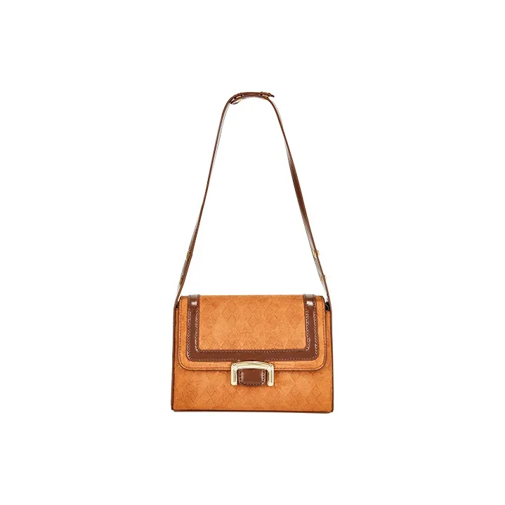 JANE KLAIN Synthetic Leather Shoulder Bag Regular Women's Dark Khaki-0