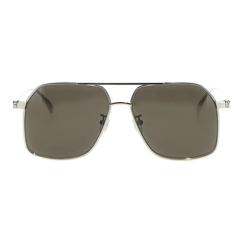 Alexander McQueen Geometric Frame Sunglasses-1