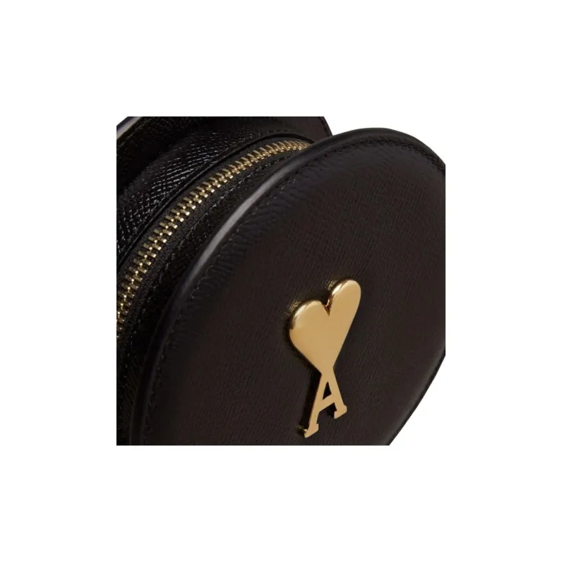 AMIPARIS Paris Logo Plaque Shoulder Bag-3