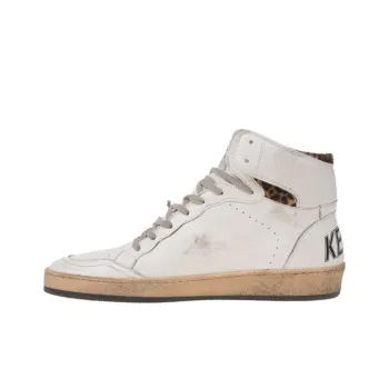 Golden Goose Sky Star White Leopard Women's
