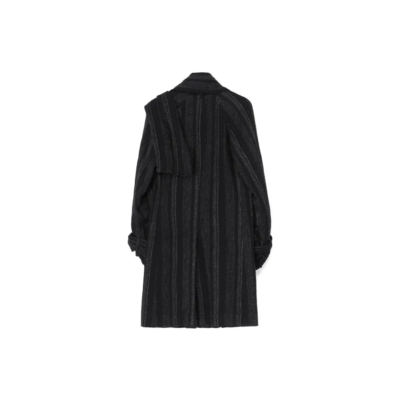 Yohji Yamamoto Coat Men's Black-2
