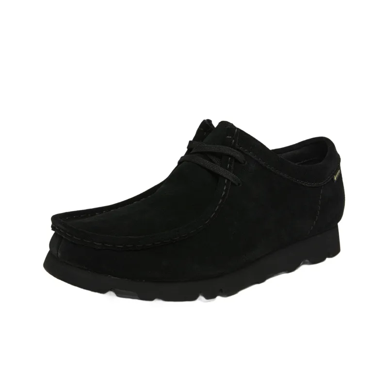 Clarks Originals Wallabee Gore Tex Ankle Shoes 'Black Suede'-1
