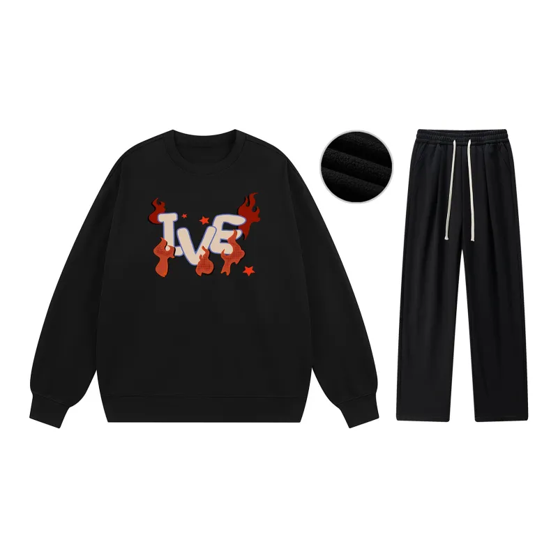 IVEIII Sweatshirt Sets Unisex-1