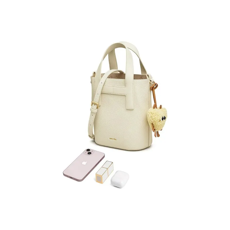 Tata Artificial Leather Bucket Bag, Crossbody Handbag, Shoulder Bag Medium Size Women's-12