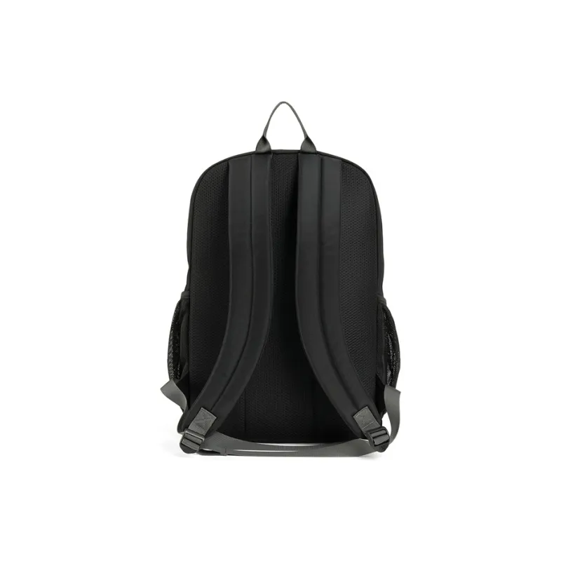 XTEP Fabric Backpack Unisex Black Gray/Purple Rice White/Brown/Gray Pink-2