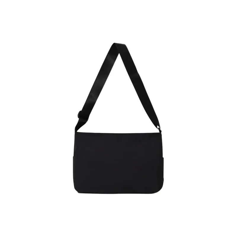 FILA Nylon Messenger Bag, Shoulder Bag, Crossbody Bag Regular Unisex Black-1