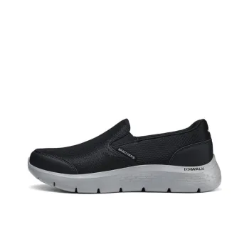 Skechers Go Walk Fle Wear Resistant Low Top Casual Shoes Men's Black