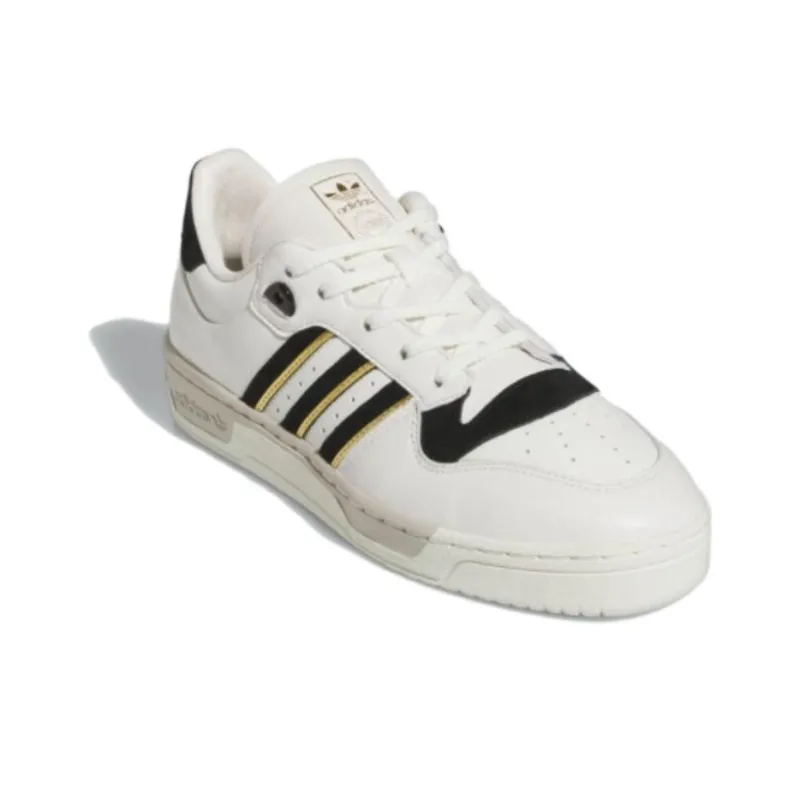 Adidas Rivalry 86 Low Cloud White Core Black Ivory-2
