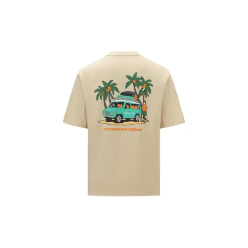 Reebok Set-in Sleeve T-Shirt Unisex Apricot-1
