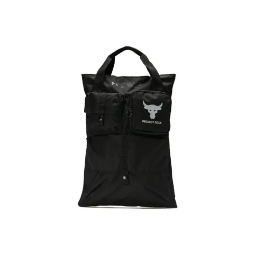 Under Armour Polyester Backpack Medium Size Unisex Black