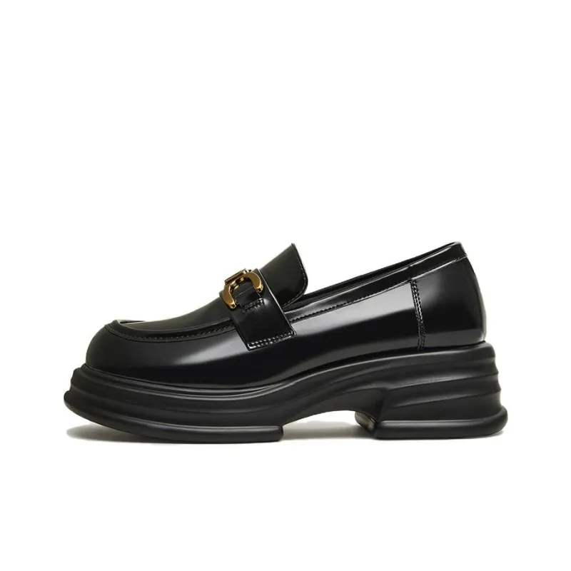 TATA Loafers Women's Solid Color-0