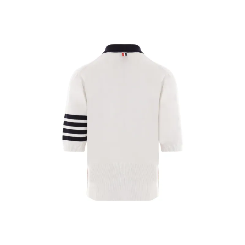 THOM BROWNE· Polo Shirt Men's White-1