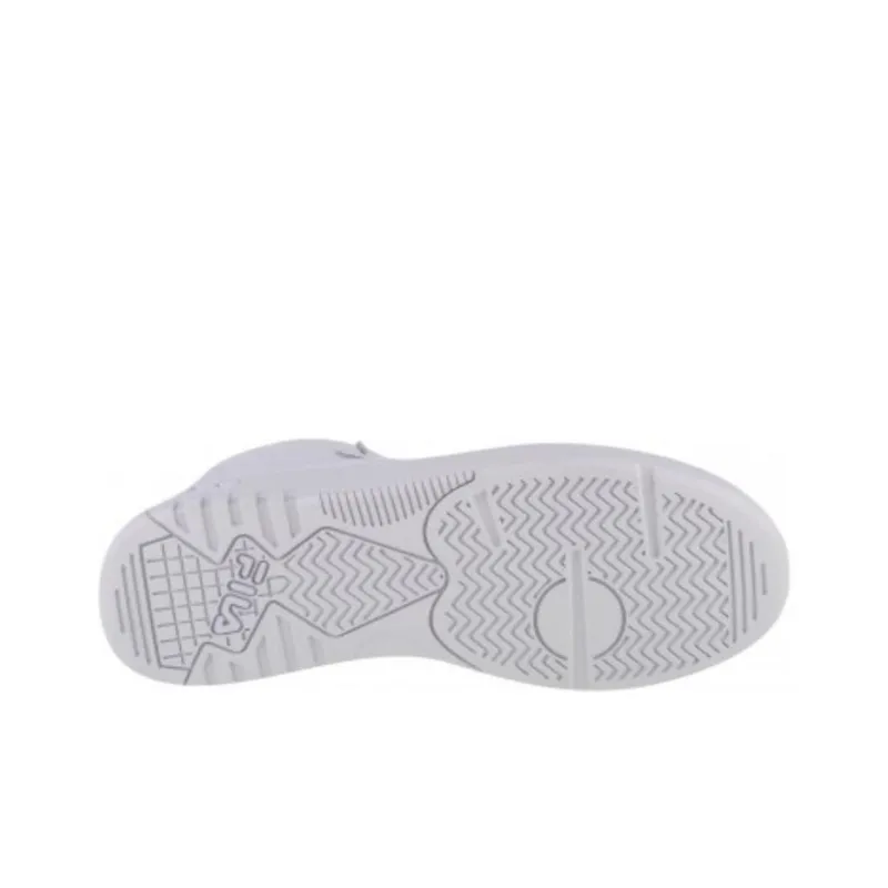 FILA Fxventuno Le Cushioning, Wear Resistant Mid Top Casual Shoes Women's White-3