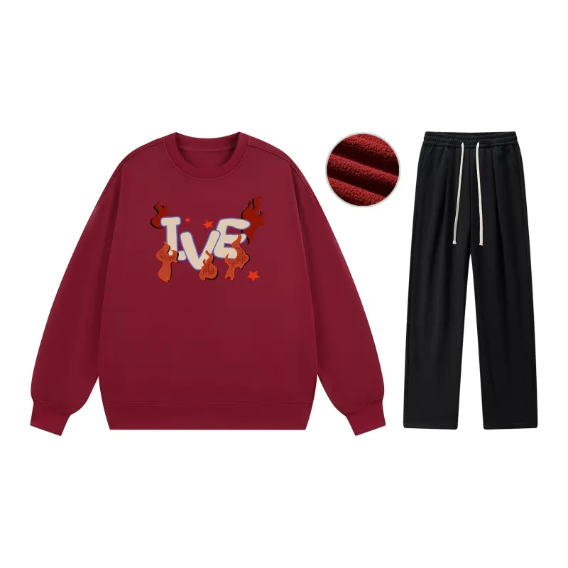 IVEIII Sweatshirt Sets Unisex-9