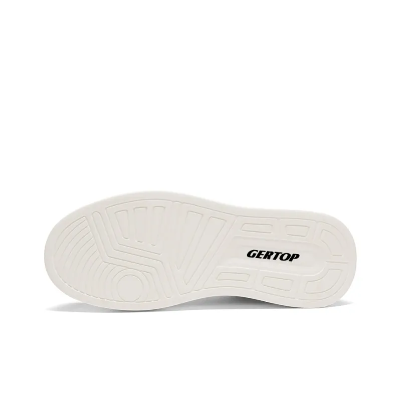 GERTOP Anti Slip And Wear Resistant Lightweight Breathable Supportive Low Top Skateboard Shoes-9