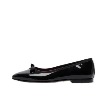 Carel Paris Patent Leather Ballerina Shoes