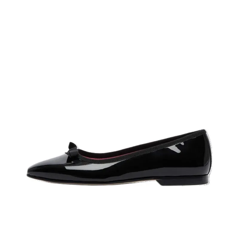 Carel Paris Patent Leather Ballerina Shoes-0