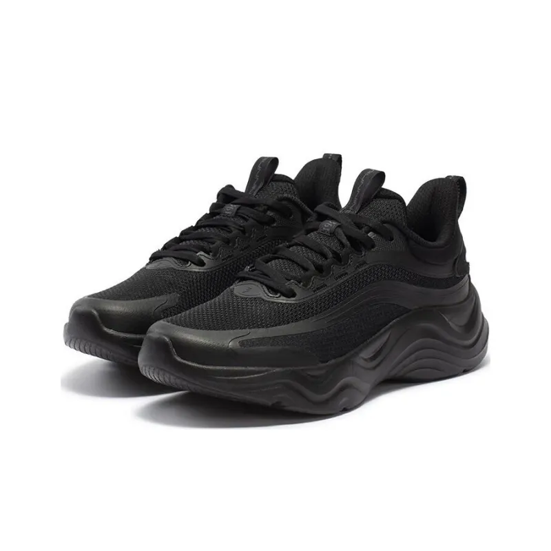361° Slip Resistant Low Top Running Shoes Women's Black-2