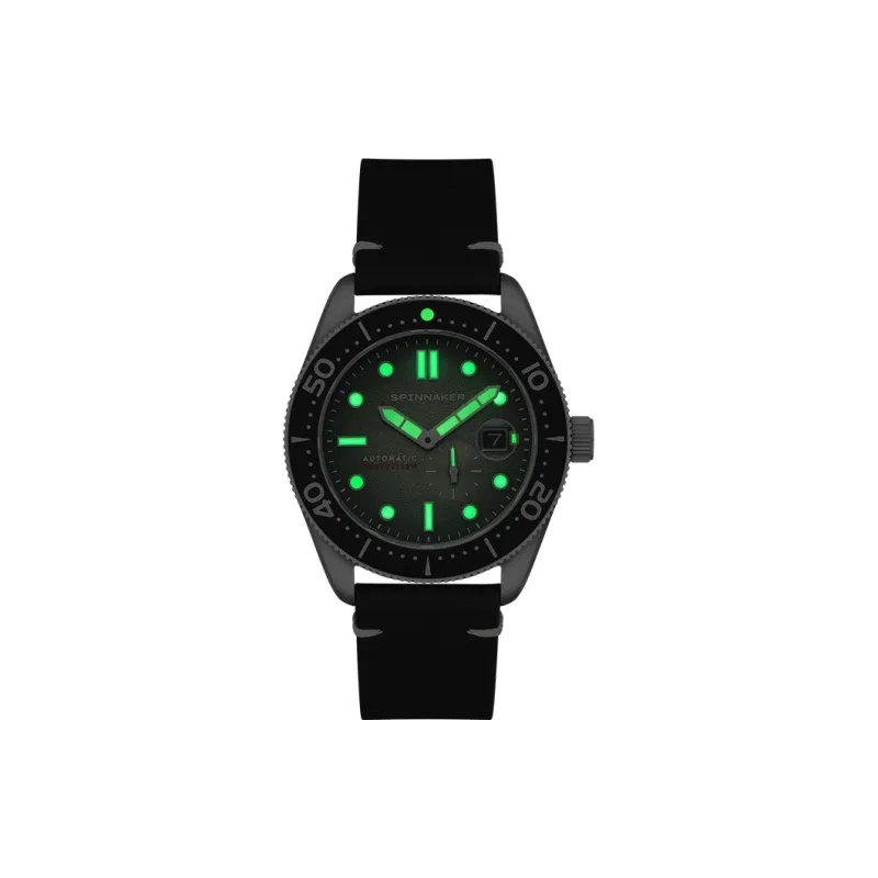 SPINNAKER Wrist Watch Automatic Mechanical Movement Green Dial Men's Watches-3