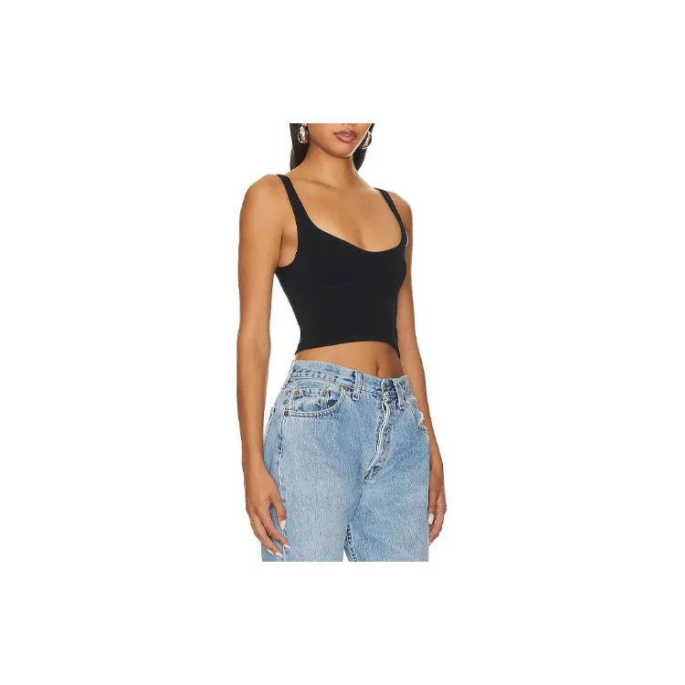 FREE PEOPLE Tank Tops Women's Black-1