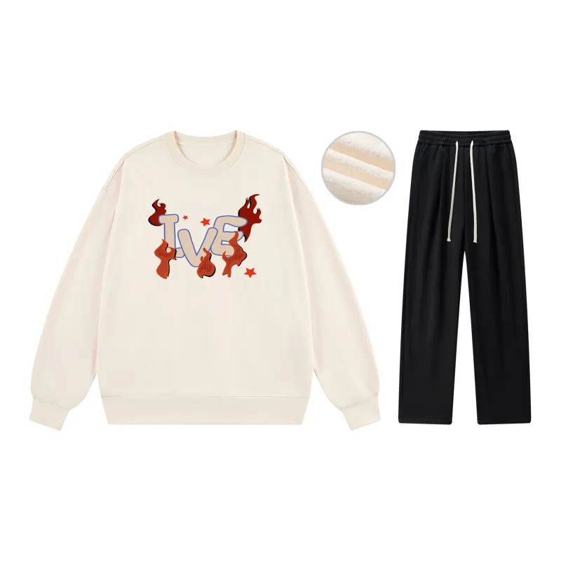 IVEIII Sweatshirt Sets Unisex-5