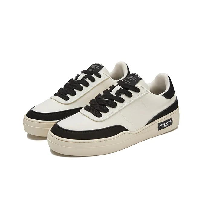 ARTICLE NO. Wear Resistant Low Top Skateboard Shoes Unisex White-4