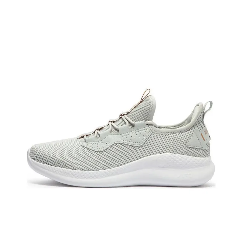 361° Durable Breathable Low Top Running Shoes Men's Gray-0