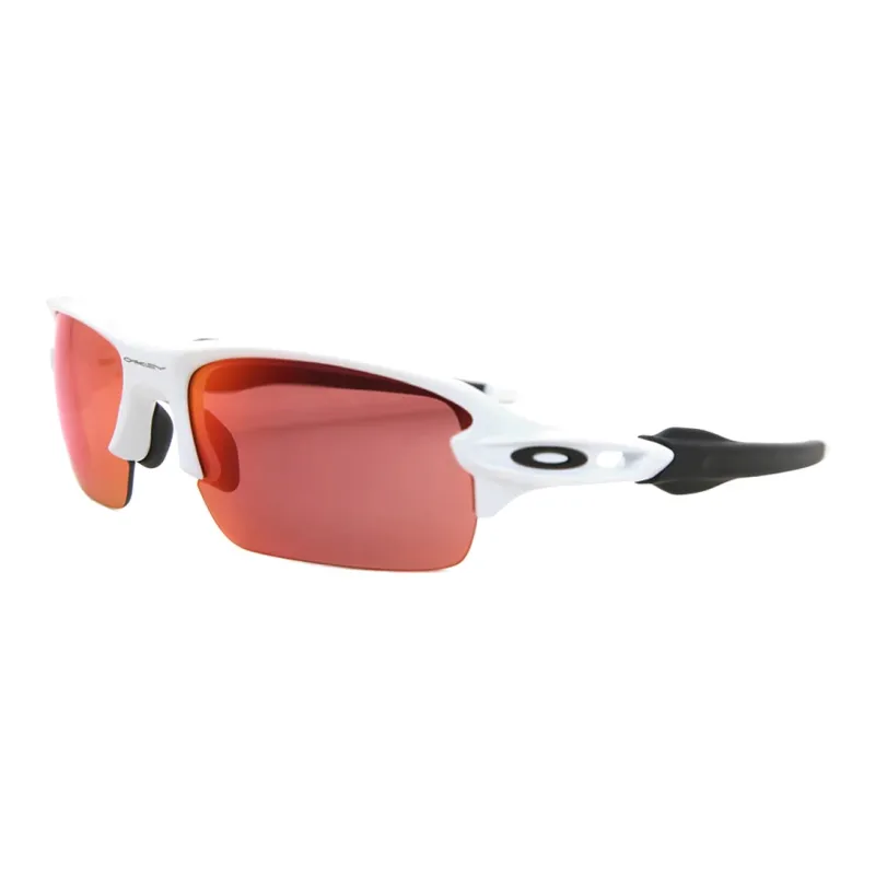 Oakley Plastic Irregular Shape Sunglasses Kids' White-0