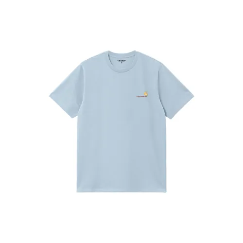 Carhartt WIP T-Shirts Men Sky Blue