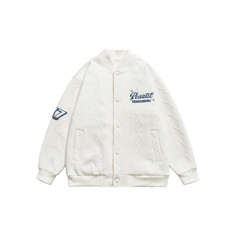 No Tears Baseball Jacket Unisex-3