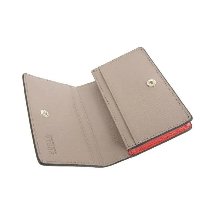 Furla Leather Wallet Women's Orange-4